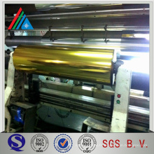 PET Metalized Gold Film Film de laminage thermique Film en plastique